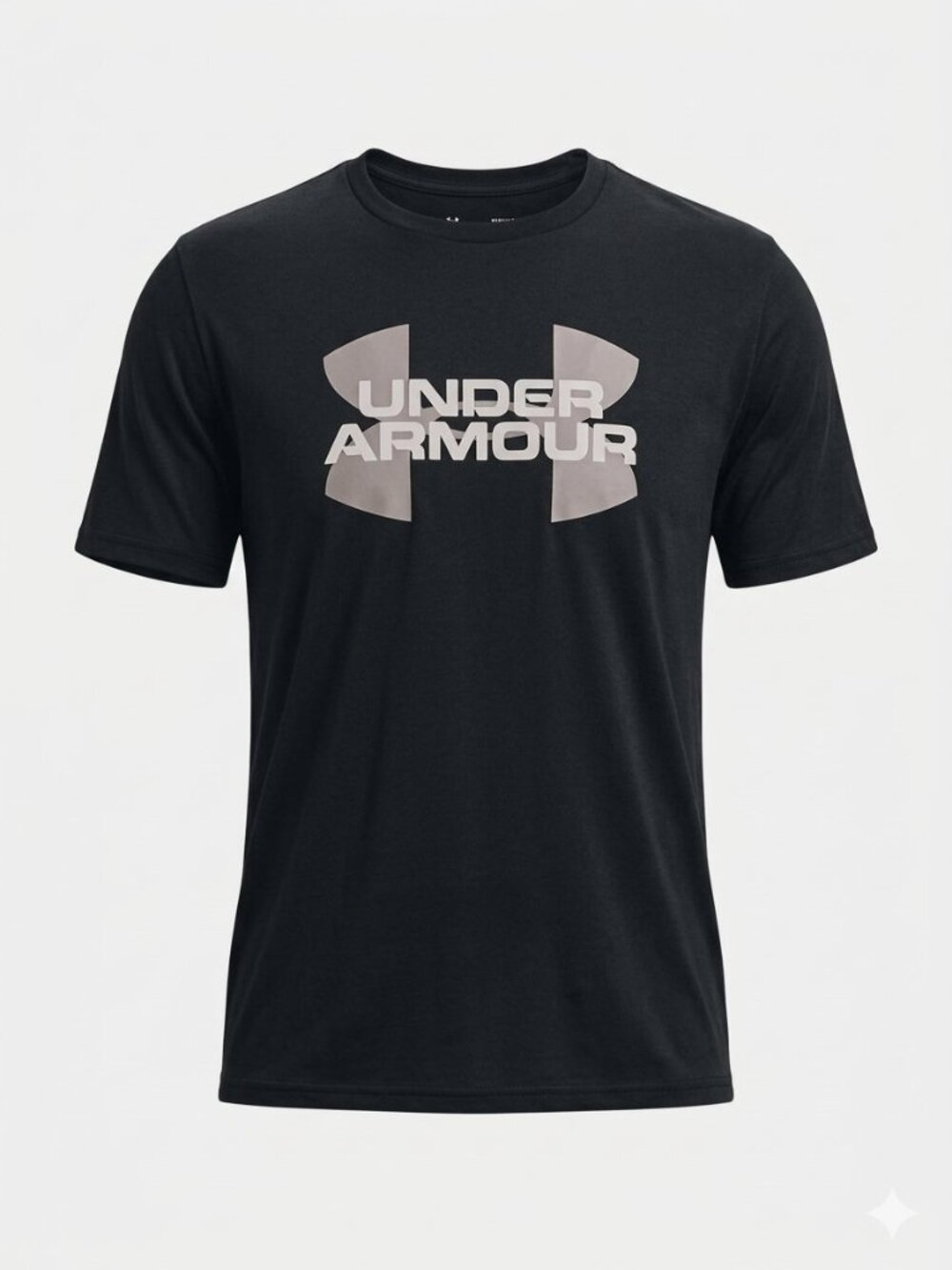 Under Armour Boys Boxed Logo Tech Tee Black Size 4
